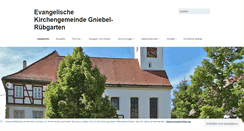 Desktop Screenshot of ekg-gniebel-ruebgarten.de