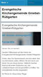 Mobile Screenshot of ekg-gniebel-ruebgarten.de